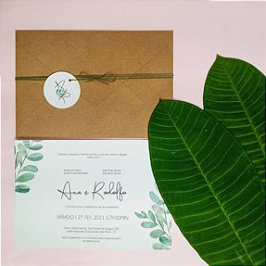 50 convites Modelo Bia