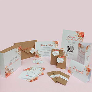 Combo Papelaria Casamento 2024