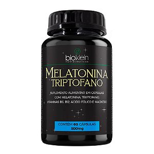 MELATONINA TRIPTOFANO – 60CÁPSULAS