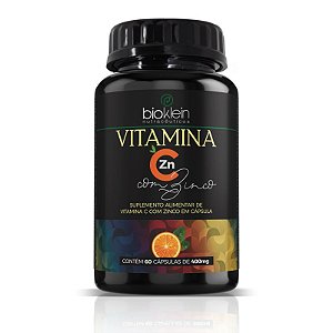 VITAMINA C COM ZINCO – 60CÁPSULAS