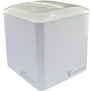 DISPENSER DE GUARDANAPO DE MESA BRANCO  TRILHA