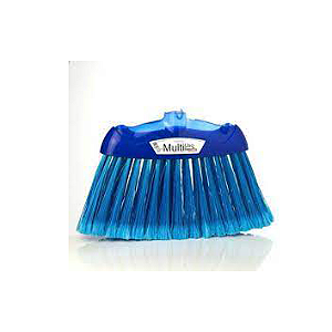 VASSOURA BETTANIN MULTIUSO AZUL COM CABO DE 140 CM. REF: 9673C