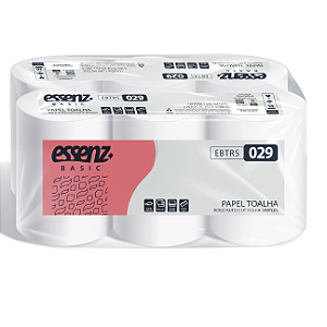 PAPEL TOALHA BOBINA 6X200M  ESSENZ EBTRS029