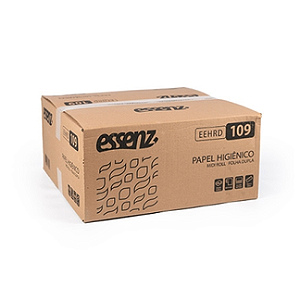 PAPEL HIGIÊNICO ROLÃO FOLHA DUPLA 8X250M ESSENZ EEHRD109