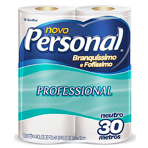 PAPEL HIGIÊNICO ROLINHO FOLHA SIMPLES 60X30M PERSONAL