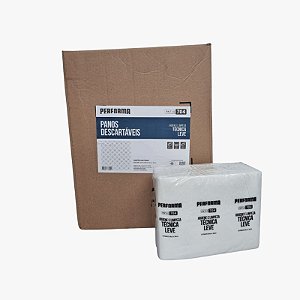 PANO PERFORMA  PARA LIMPEZA TÉCNICA LEVE BRANCO - PACOTE COM 50 PANOS - 30X34CM - 50G