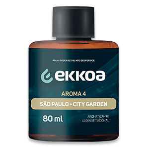 AROMATIZANTE AROMA 4- SAO PAULO CITY GARDEN - REFIL DE 80ML