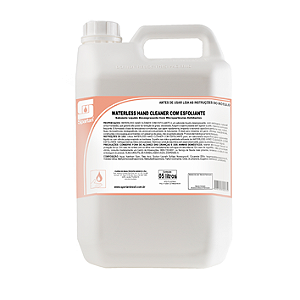 SABONETE DESENGRAXANTE 5L WATERLESS HAND CLEANER COM ESFOLIANTE