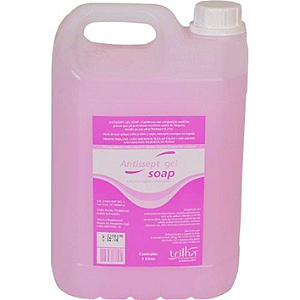 SABONETE ANTISSEPTICO LIQUIDO/GEL 5L GEL SOAP REF T-5000