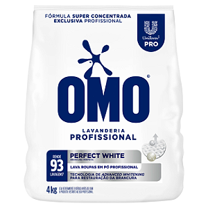 OMO PERFECT WHITE 4KG SABÃO EM PÓ