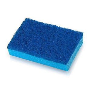 BETTANIN ESPONJA COM MANTA AZUL TEFLON  CX C/ 100 UNIDADES