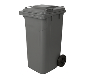 CONTEINER 120L C/ RODAS CINZA PLESTIN