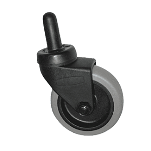 RODIZIO PLÁSTICO 3' P/ BALDE ESPREMEDOR PRETO