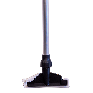 CONJUNTO CABO ALUMÍNIO 140CMX22MM E SUPORTE UMIDO PRETO- KUNBER