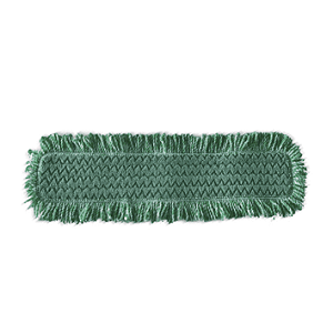 REFIL MOP PÓ DE MICROFIBRA VERDE 83CM COM FRANJAS