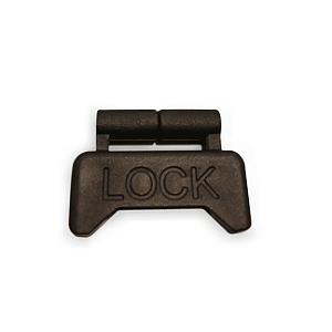 TRAVA PLÁSTICAP/SUPORTE ALUMINIO