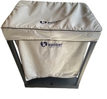 CARRO LAVANDERIA UTILITY C/TAMPA FECHAMENTO 240L