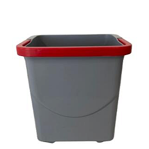 BALDE 5 LITROS ALÇA VERMELHA KUNBER