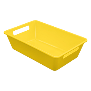 BANDEJA ORGANIZADORA 3L AMARELA