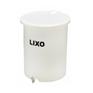 LIXEIRA COM PEDAL 050 LITROS BRANCA BELOSCH