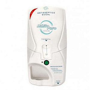 DISPENSER  ANTISSEPTICO PLASTICO BRANCO 220V HALITO PURO