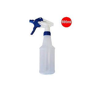 FRASCO PULVERIZADOR C/ GATILHO SPRAY 500ML PERFECT AZUL REF 972328