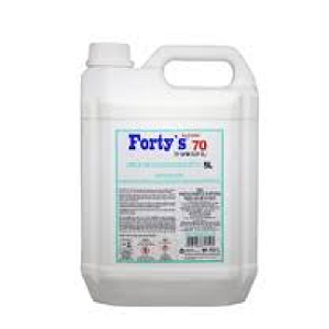 ALCOOL LIQUIDO NEUTRO ETILICO 70INPM 5 LITROS