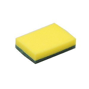 ESPONJA DUPLA FACE 71X100MM - PACOTE 10 UNID - TININDO