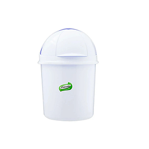 LIXEIRA RETRATIL 4,1 LITROS BRANCO PLASVALE