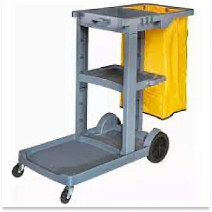 CARRO FUNCIONAL BASIC CINZA PERFECT