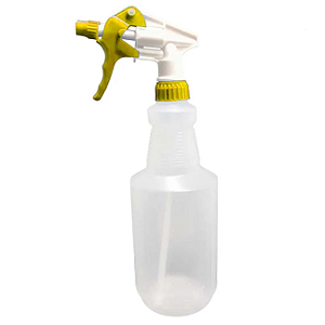 FRASCO PULVERIZADOR C/ GATILHO SPRAY 1L PERFECT AMARELO