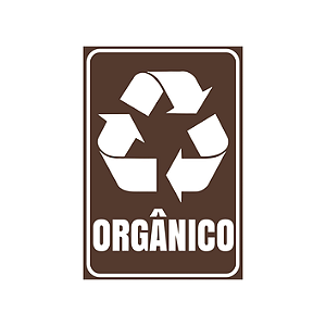 ADESIVO ORGÂNICO P/ COLETA SELETIVA 15X20CM