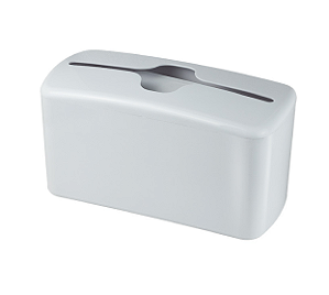 DISPENSER PAPEL TOALHA INTERFOLHA DE MESA BRANCO PRO FORTCOM