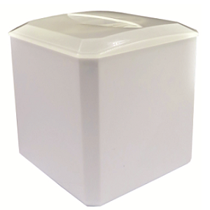 DISPENSER DE GUARDANAPO DE MESA BRANCO  TRILHA