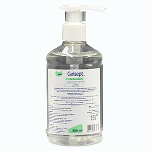 ALCOOL GEL 500ML REF MS 500 MULTISEPT PUMP