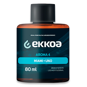 AROMATIZANTE AROMA 4- MIAMI UNO - REFIL DE 80ML - EKKOA