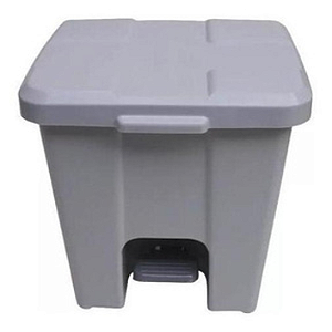 LIXEIRA COM PEDAL 060 LITROS BRANCA JSN
