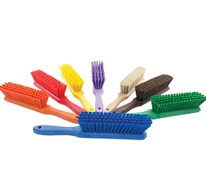 ESCOVA DE BANCADAS CERDAS MEDIAS REF. 4602W BRANCA - EL CASTOR