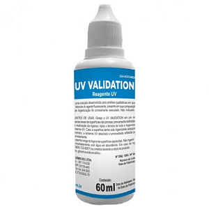 UV VALIDATION P/ HIGIENIZAÇÃO DE SUPERFÍCIES 60ML