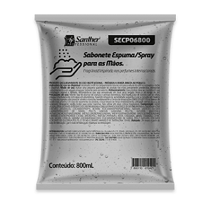 SABONETE PERFUMADO ESPUMA 800ML INOVATTA LUNA REF. SECP06800