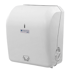 DISPENSER PAPEL TOALHA BOBINA BRANCO EXACCTA PLUS