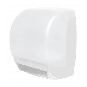 DISPENSER PAPEL TOALHA BOBINA ELETRONICO AUTOCORTE TRANSLUCIDO BENEFIT T248TW