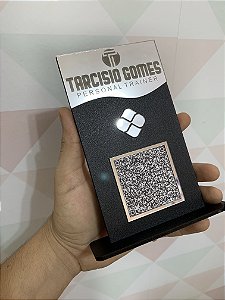 Placa Qr Code Simples
