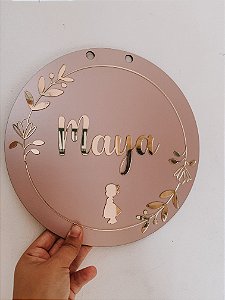 Placa Decorativa Bebê
