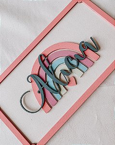 Placa Decorativa Bebê MDF