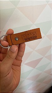 Chaveiro em Couro #CH01 (15 Unidades)