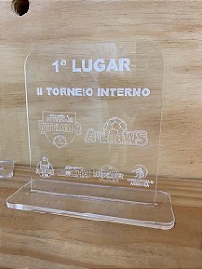 Troféu Homenagem Acrílico 02