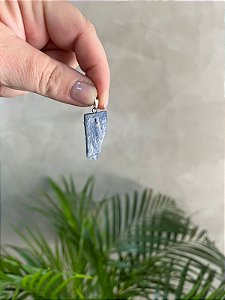 Pingente Cianita Azul - Proteção dos Anjos, Pedra do Arcanjo Miguel