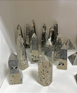 Obelisco de Pirita - Prosperidade, Riqueza, Brilho Pessoal