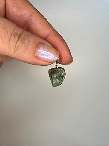 Pingente de Esmeralda Rolado - Beleza, Amor, Abundância